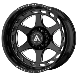 Asanti Off Road – AB816 ANVIL – Black – 20″x10″ -18mm – Summer Wheels – AB816-201068GB18N